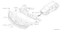 91121AJ023-GRILLE ASSY F A