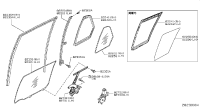 82222ED900-GLASS REAR DOOR
