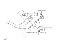 2904160XKZ16B-Bush assy-fr lwr arm