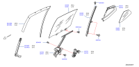 822625RF0A-GLASS REAR DOOR