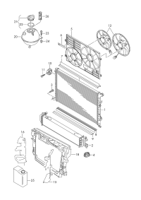 7N0121253C-Coolant sub-cooler