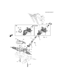 39094325-Steering column (tap) (for rear 20160711)