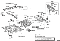 5838506100-Bracket assy-rr bumper cover