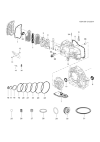 24262213-Ring, 4-5-6 clutch retainer (2nd)