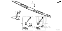 74890TS6H11-GARNISH ASSY., RR. L
