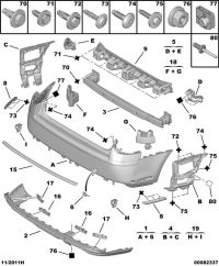 7410LN-BAR, REAR BUMPER