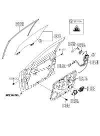 824503N000-MOTOR ASSY-FR P/WDW.LH