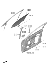 82450L4010-MOTOR ASSY-FR P/WDW.LH