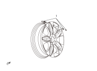 3641100AKZ16A-Sensor, tpms