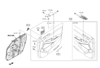 82308F8520WRJ-PANEL ASSY-FRONT DOOR TRIM,RH