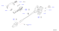 825003DN0A-LOCK & REMOTE CONTROL ASSY-REAR DOOR,RH