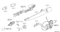 825003JA0B-LOCK & REMOTE CONTROL ASSY-REAR DOOR,RH