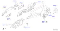 825005MA0A-LOCK & REMOTE CONTROL ASSY-REAR DOOR,RH