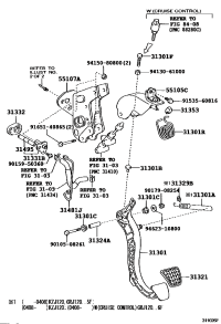 3131160230-PEDAL SUB-ASSY, CLUTCH