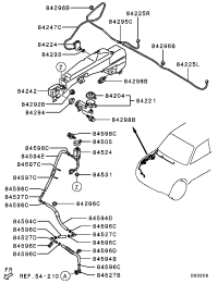 8260A464-MOTOR,WINDSHIELD WASHER(*)