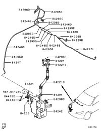 MB084759-TUBE,W/SHLD WSHR MOT