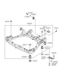 624853L200-BUSHING-CROSSMEMBER MTG