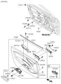 823072V000RY-PANEL ASSY-FRONT DOOR TRIM,LH