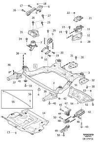 30741278-GASKET,CYL HEAD RH-L494