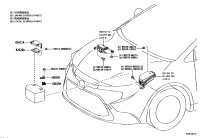 28859F2040-Retainer, battery current sensor