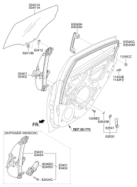 8263022001V2-HANDLE ASSY-DR WDO REG