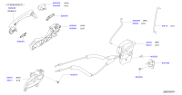 805002GC0A-LOCK & REMOTE CONTROL ASSY-FRONT DOOR,RH