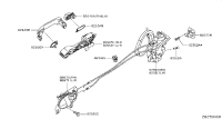 825001HM0C-LOCK & REMOTE CONTROL ASSY-REAR DOOR,RH
