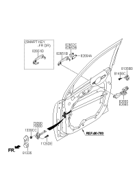 826512P000-HANDLE ASSY-DR O/S LH