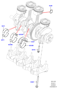 LR024980-Retainer-piston ring