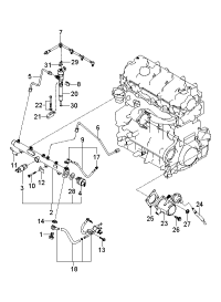 3147127003-HOSE ASSY-FUEL RETURN