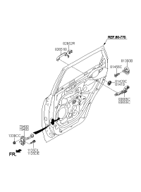 794803J000-CHECKER ASSY-RR DR L