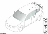 51317350595-Sensor, windshield rain