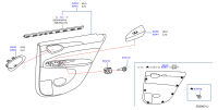 829015US1B-Mldg assy-rr door lh