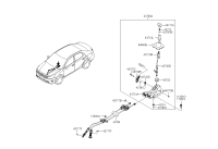 43711S4120-KNOB-GEARSHIFT LEVER