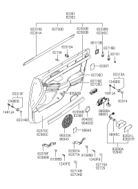827283B000NK-CAP-DR ARMREST RR RH