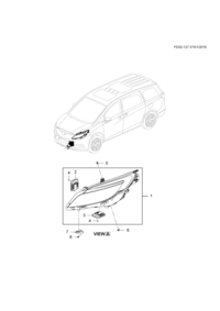 90923843-Head lamp (incl 2-4)