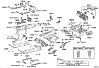 5752307010-BRACE, CTR FLOOR