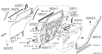 82812JD02B-TAPE-REAR DOOR OUTSIDE,RH