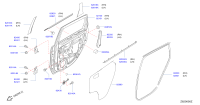 824002GC0A-HINGE ASSY-REAR DOOR,UPPER RH