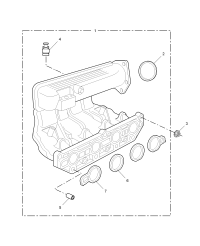 LKB000590-MANIFOLD ASSY-INTAKE