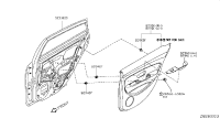 829002DU2A-Mldg assy-rr rh