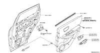 82901JE50A-Garnish assy., l. rr