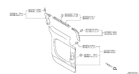 829243LC0B-Trim assy-s/slide do fr rh