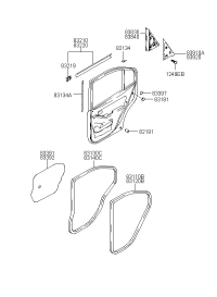 8311008000LT-WTHSTP ASSY-OPEN, L