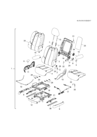 26697179-Adjuster assy-rr seat