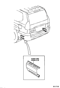 6290360080-DUCT ASSY, QUARTER VENT, RH/LH