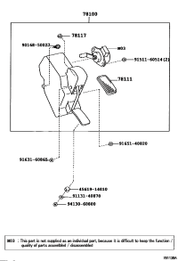 7801036040-PEDAL ASSY-ACCELERATOR