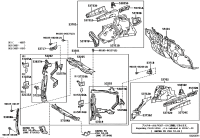 5211548070-SUPPORT, FRONT BUMPER SIDE, RH