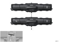 61319323941-Console, switch operation panel center