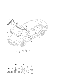 L8K0845099BNVB-Window, wshld (laminated), f/dr